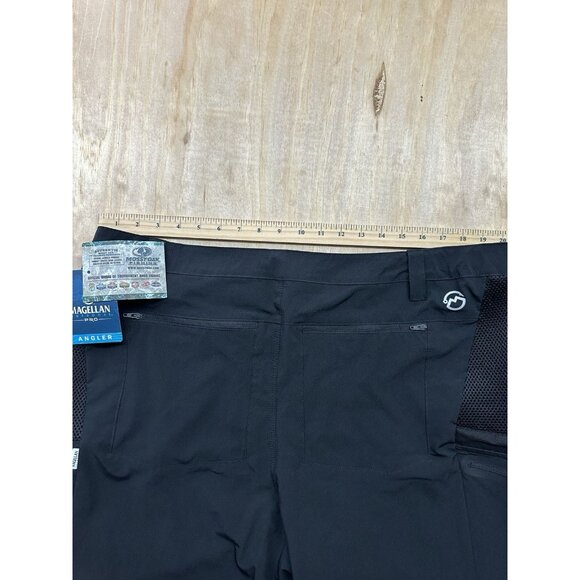 Magellan Pro Angler Fishing Men's Size 2XL Board Shorts Swim trunks Black/Blue - Picture 6 of 9